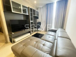 2 นอน 2 น้ำ แต่งสวยๆ สไตล์ Modern ชั้นสูง 20+ วิวดีๆ บนสุดยอดทำเล คอนโดเชื่อมต่อเข้า BTS เพลินจิต