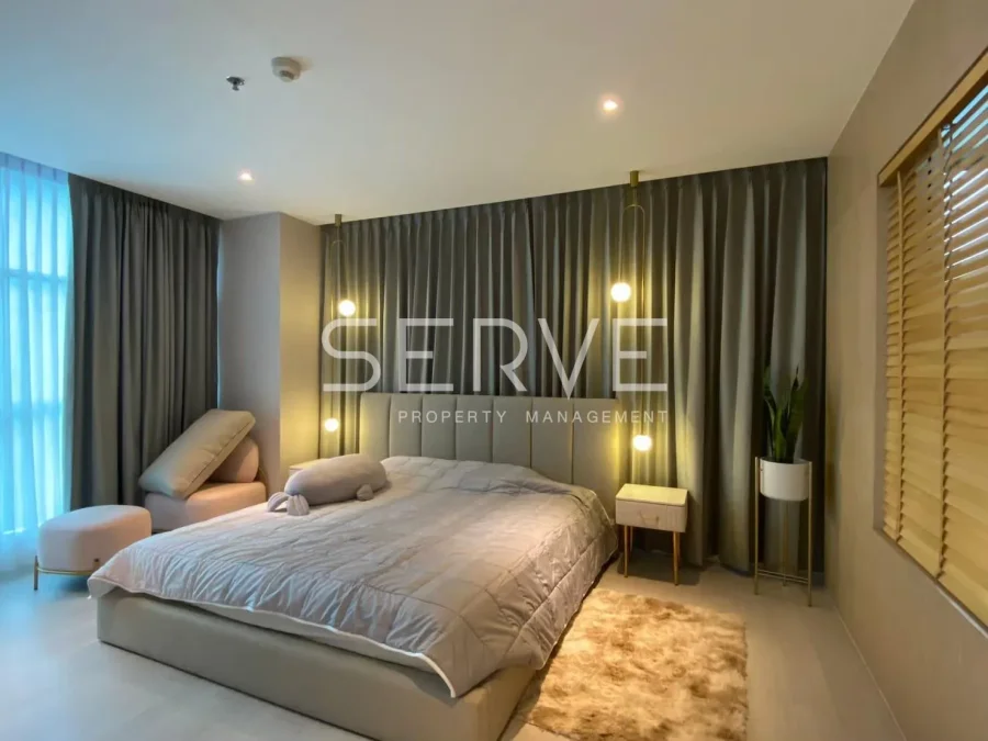 2 นอน 2 น้ำ วิวสวน & สระว่ายน้ำ เฟอร์ครบ ติด MRT รัชดาภิเษก Rhythm Ratchada 0 ม. / คอนโดให้เช่า