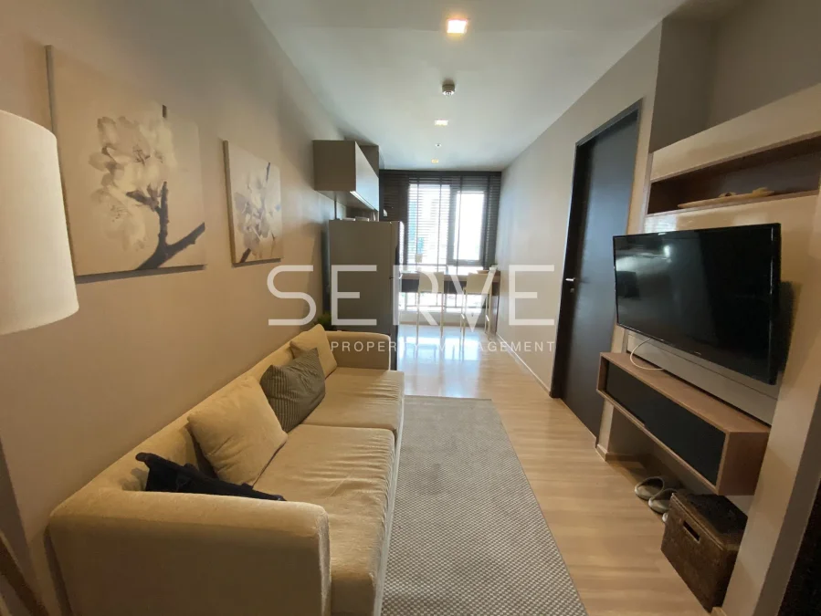 ราคาดีมาก 4.5 MB! -1 นอน ห้องกว้าง 34.79 ตร.ม. บนทำเลดีๆ คอนโดใกล้ BTS สะพานตากสิน 340 ม. / ขายคอนโด