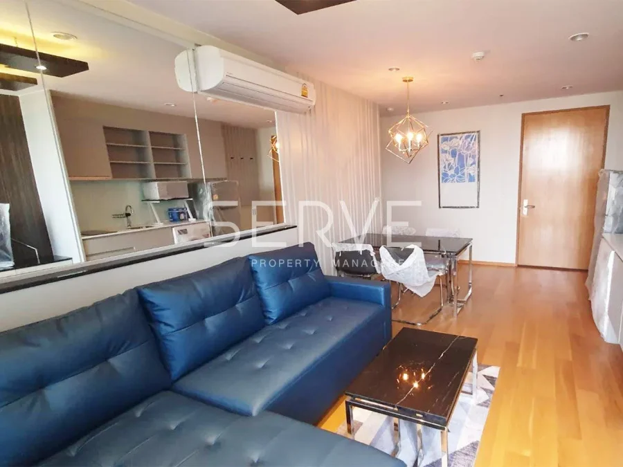 2 นอน 2 น้ำ มีอ่าง 66 ตร.ม. ชั้นสูง 10+  วิวแม่น้ำ ทำเลดีที่สีลม คอนโดใกล้ BTS สุรศักดิ์ 160 ม.