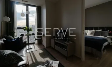 1 นอน 1 น้ำ ห้องสวย ทำเลดี มีรถรับส่ง BTS สะพานควาย 550 ม. / ให้เช่าและขายคอนโด