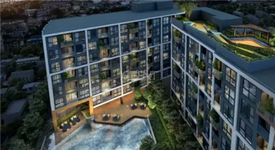 ขาย และให้เช่าคอนโดมิเนียม ดิ เอ็กเซล รัชดา 18  28 sq.m, 1 ห้องนอน Duplex